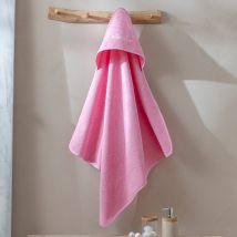 Cape de bain bébé personnalisable - Rose - Coton - Colombine Des Petits - Blancheporte