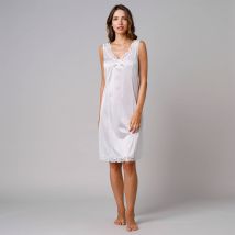 Fond de robe antistatique - Taille 50 - Blanc - Blancheporte