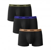 Boxer Mix And Colors DIM - lot de 3 - TM - Bleu/noir/orange - Dim - Blancheporte