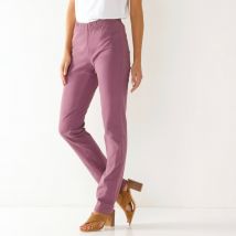 Pantalon sculptant, ceinture ventre plat - Taille 50 - Violet - Blancheporte