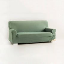 Housse unie fauteuil canapé bi-extensible - Blancheporte