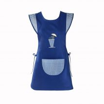 Tablier chasuble sans manches - Taille 50 - Bleu - Blancheporte