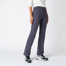 Legging bootcut, molleton chaud - Taille 50 - Gris - Blancheporte