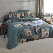 Linge de lit Chalet flanelle - Blancheporte
