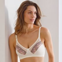 Soutien-gorge grand maintien microfibre Caminata - sans armatures - Écru - 110B - Confidence Lingerie - Blancheporte