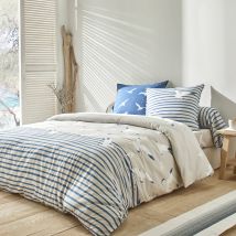 Linge de lit Plage - coton - Gris - Coton - Colombine - Blancheporte
