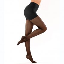 Collant anti fatigue 140 deniers - lot de 2 - Taille T5 - Noir - Blancheporte