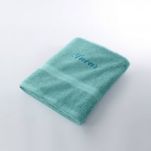 Serviette éponge personnalisable confort moelleux - Vert - Coton - Colombine - Blancheporte