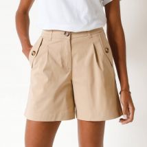 Short coupe large - Taille 50 - Beige - Blancheporte