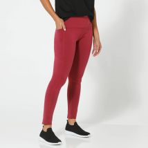 Legging à poche, polyester recyclé(**) - Taille 34/36 - Violet - Blancheporte