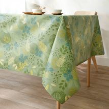 Nappe toile cirée imprimée Feuillages - Blancheporte