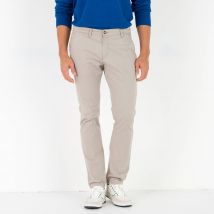 Pantalon chino toile sergé - Taille 50 - Beige - Blancheporte
