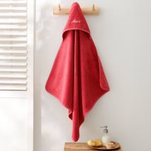 Cape de bain bébé personnalisable - Rose - Coton - Colombine Des Petits - Blancheporte