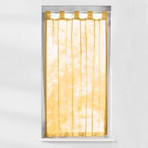 Vitrage droit voile uni finition pattes - Blancheporte