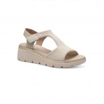 Sandales compensées - Beige - Taille 38 - Jana - Blancheporte