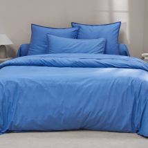 Linge de lit uni coton lavé - Blancheporte