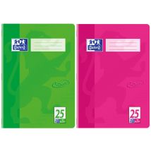 Oxford Schulheft , Touch, , DIN A4, Lineatur 25, pink