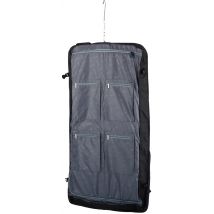 LiGHTPAK Kleidersack, aus Polyester, schwarz
