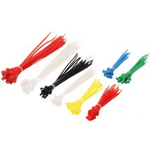 LogiLink Kabelbinder-Set, sortiert, Nylon, Inhalt: 200 Stück