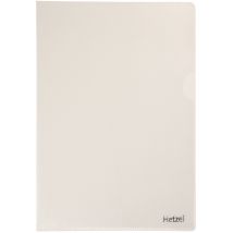 HETZEL Sichthülle Standard, A5, PP, genarbt, 0,11 mm