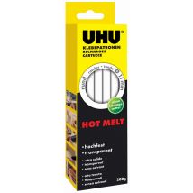 UHU Heißklebepatrone Hot Melt, 200 g, transparent