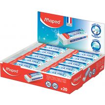 Maped Kunststoff-Radierer Technic Ultra, weiß, 20er Display