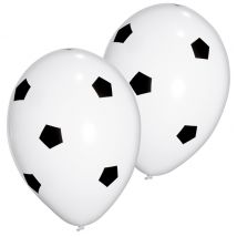 PAPSTAR Luftballons , Soccer, , schwarz/weiß