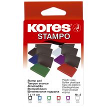 Kores Stempelkissen , STAMPO, , (B)110 x (T)70 mm, violett