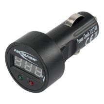 ANSMANN KFZ-Batterie-Tester , Power Check 12-24 V, , schwarz