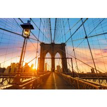 PAPERFLOW Wandbild , Brooklyn Bridge, , aus Plexiglas