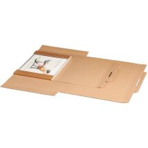SMARTBOXPRO Kalender-Versandkarton, für DIN A3, braun