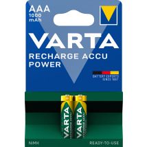 VARTA NiMH Akku , Rechargeable Accu, , Micro (AAA), 1.000 mAh
