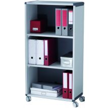 PAPERFLOW Rollwagen, 1 Fach, grau / anthrazit