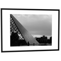 PAPERFLOW Alu-Bilderrahmen, (B)600 x (H)800 mm, schwarz