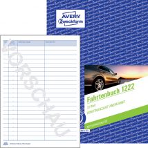 AVERY Zweckform Formularbuch , Fahrtenbuch, , A6 quer