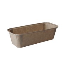 PAPSTAR Backform , pure, , eckig, 167 ml, braun