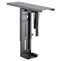 LogiLink CPU-Halter, aus Metall, dreh- & ausziehbar, schwarz