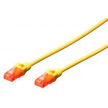 DIGITUS Patchkabel, Kat.6, U/UTP, 2,0 m, schwarz