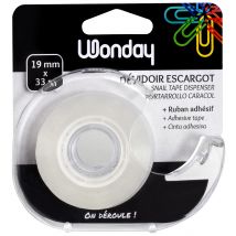 Wonday Handabroller inkl. 1 Klebefilmrolle 19 mm x 33 m