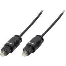 LogiLink Audiokabel, Toslink Stecker - Toslink Stecker, 1 m