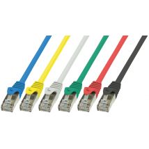 LogiLink Patchkabel, Kat. 5e, SF/UTP, 5,0 m, grau