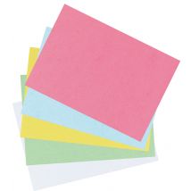 herlitz Karteikarten, DIN A6, liniert, blau