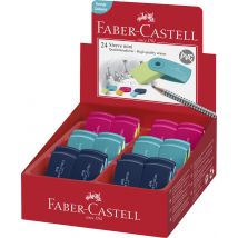 FABER-CASTELL Kunststoff-Radierer SLEEVE MINI, sortiert