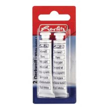 herlitz Deckweiß, Inhalt: 2 Tuben à 7,5 ml