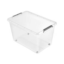 keeeper Aufbewahrungsbox/Clipbox Lars, mit Rollen, 60 Liter