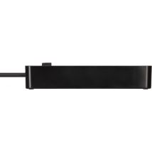 brennenstuhl Steckdosenleiste Ecolor, 4-fach, schwarz