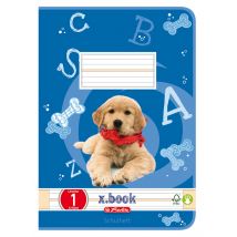 herlitz Schulheft x.book, DIN A5, Lineatur 9 / liniert