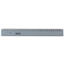 herlitz Flachlineal, 160 mm lang, transparent