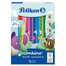 Pelikan Dreikant-Buntstifte combino, 12er Kartonetui