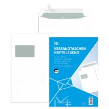 MAILmedia Versandtasche Offset weiß, C5, mit Fenster